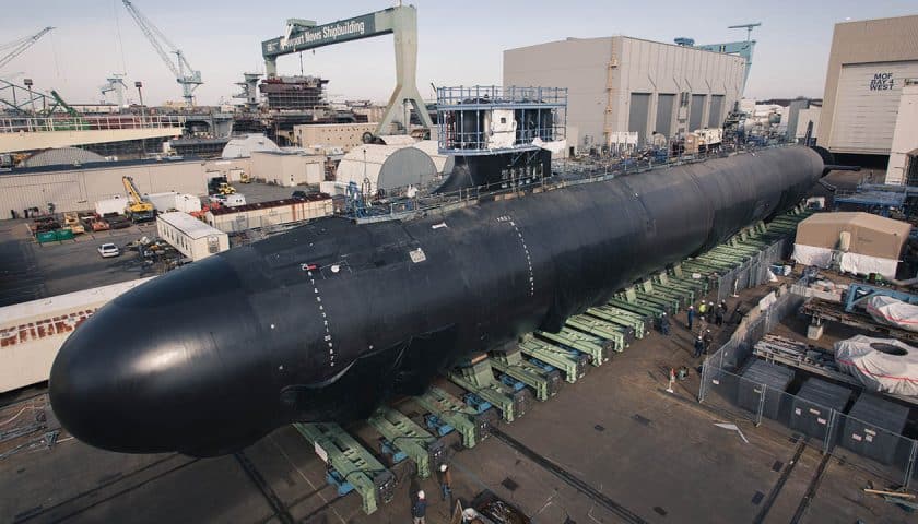 USS Delaware SSN 791 Rollout Actualités Défense | Constructions Navales militaires | Contrats et Appels d'offre Défense