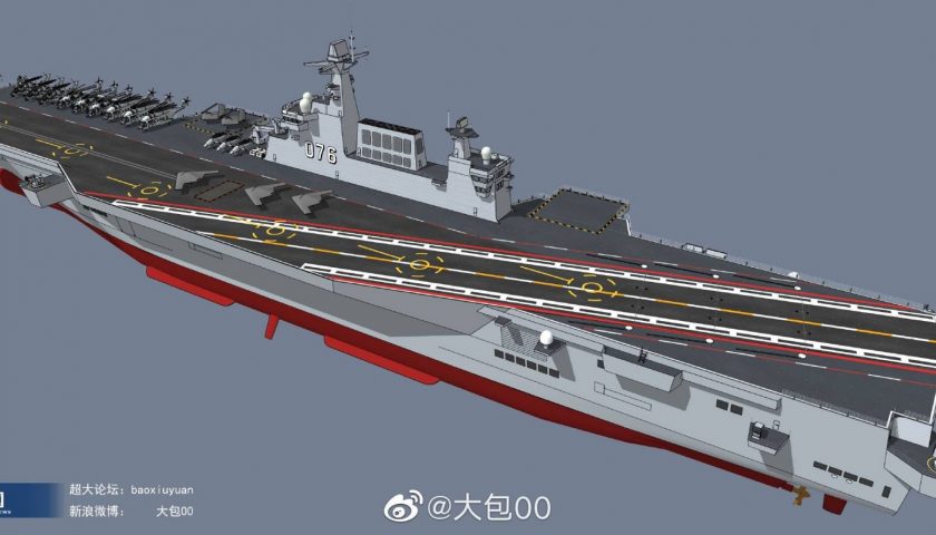 Type076 1 Actualités Défense | Assaut amphibie | Constructions Navales militaires
