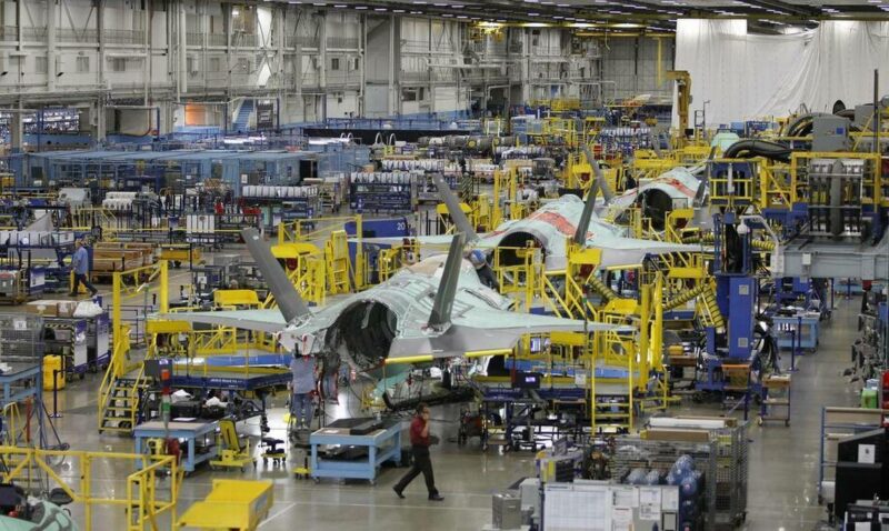 Assemblage F-35 Lockheed-Martin