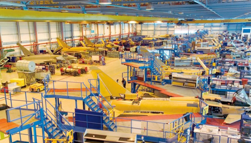 BAE Factory Typhoon Actualités Défense | Aviation de chasse | Budgets des armées et effort de Défense