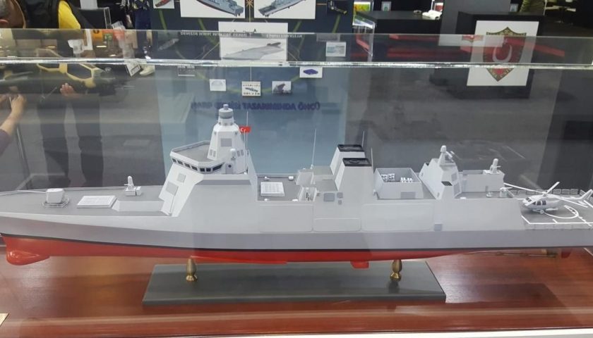 La Turquie veut developper le plus puissant destroyer du théâtre méditerranéen 1 Tf 2000 Air Independant Propulsion AIP | Analyses Défense | Armes Laser et énergie dirigée