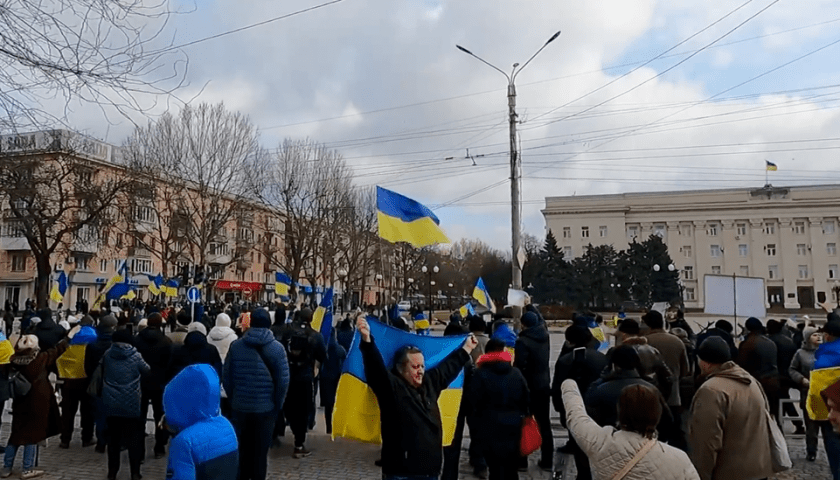 05vid kherson protest cvr facebookJumbo Analyses Défense | Armes nucléaires | Aviation de chasse