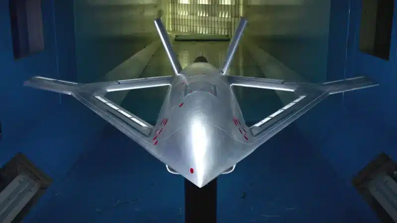 La Chine expérimente un drone de combat à furtivité renforcée 1 aurora crane windtunnel model.jpg e1675950325322 Analyses Défense | Drones de combat | Drones et Robotique militaires