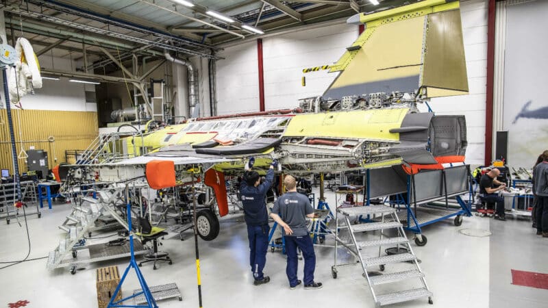 Usine Saab Gripen