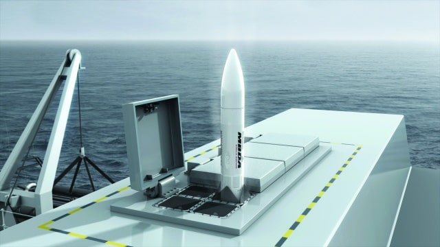 Sea Ceptor CAMM-ER Quadpack