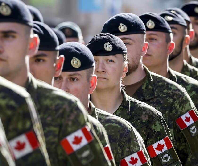 armées canadiennes