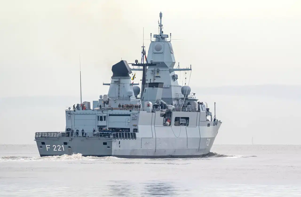 Frégate Hessen Marine allemande