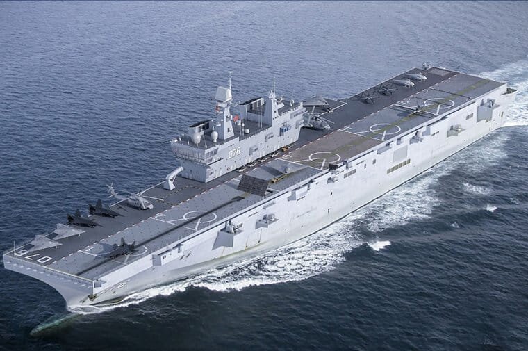 中国の076型は無人空母になるのか、それとも軽空母になるのか？