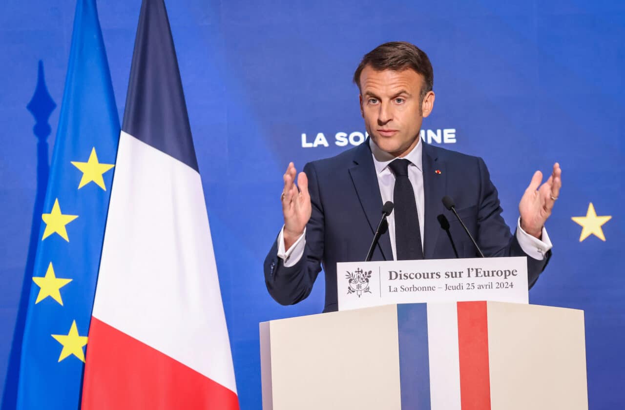 Alliance militaire européenne Macron Sorbonne