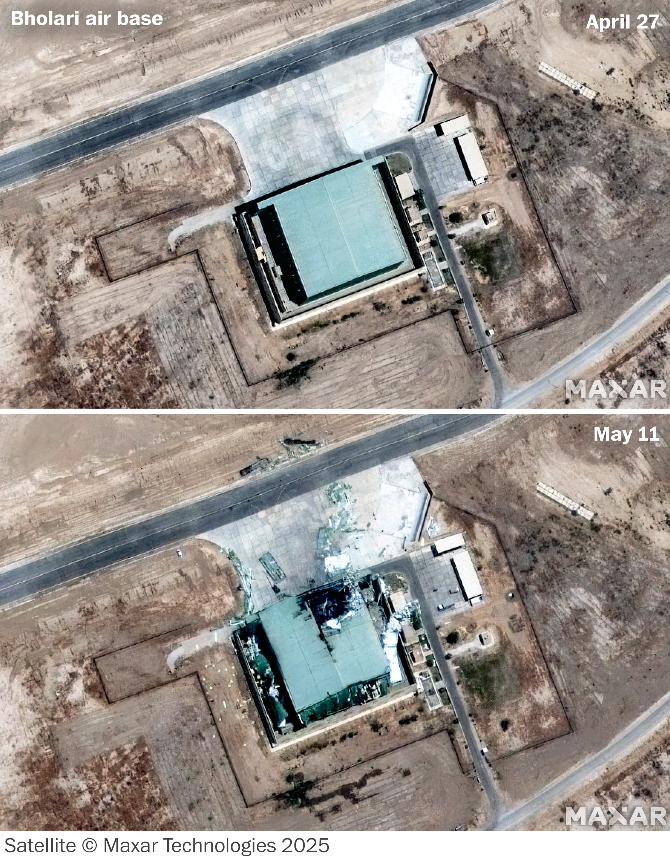 PAF Bholari air base india strike