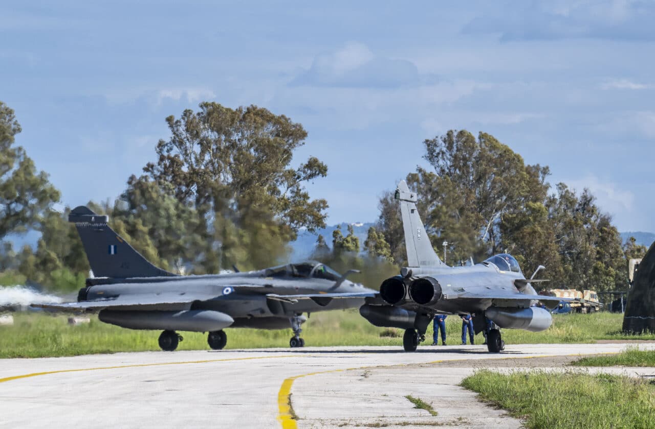 OTAN Rafale AAE grece exercice INIOCHOS 2023