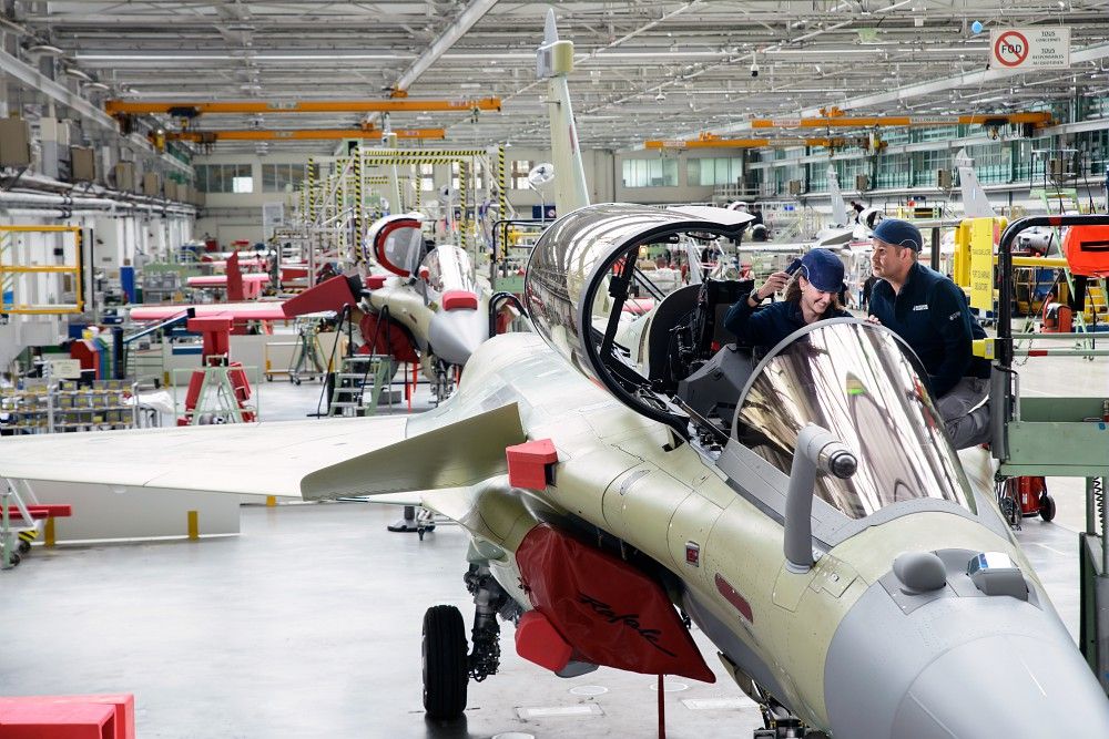 budget des armées - merignac dassault rafale