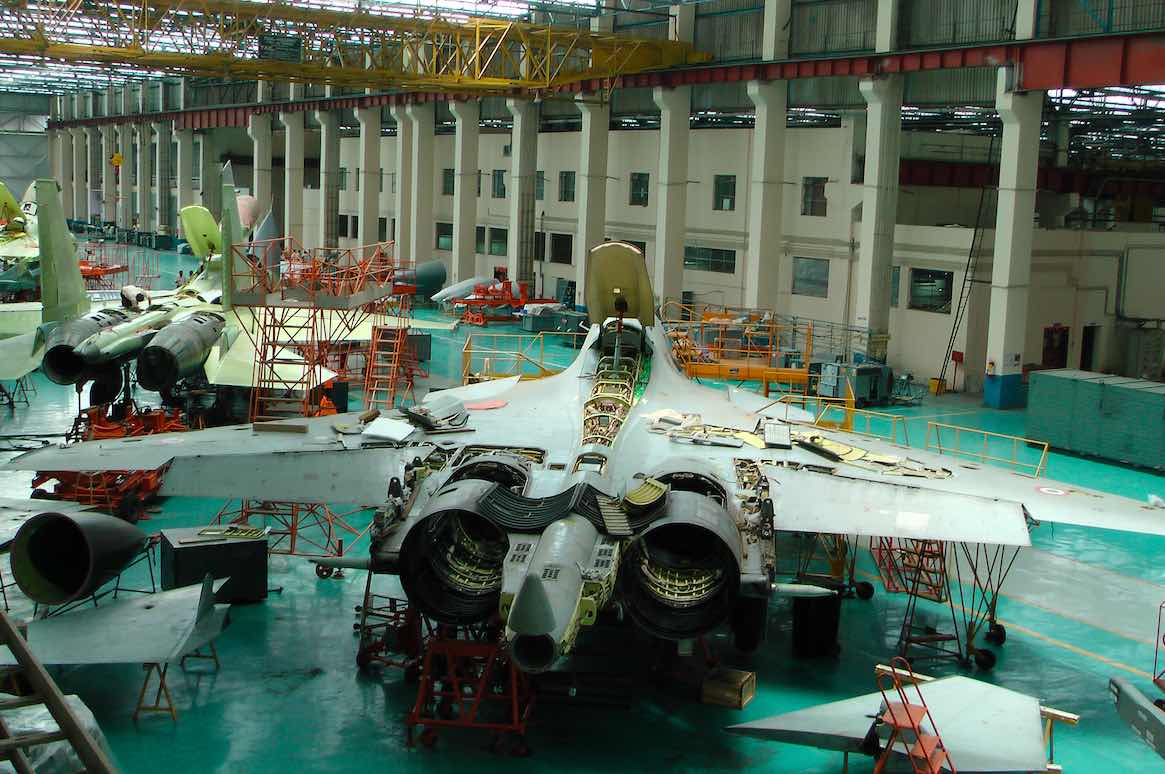 Su-30MKI HAL production